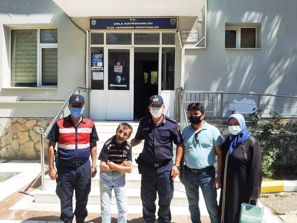 İzmir'de kaybolan engelli "Sevgi İzi" sayesinde bulunarak ailesine teslim edildi