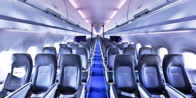 Airbus’ın yeni tek koridorlu Airspace kabini, ilk kez Lufthansa ile hizmete girdi