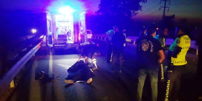 Aydın'da devrilen motosikletin sürücüsü öldü