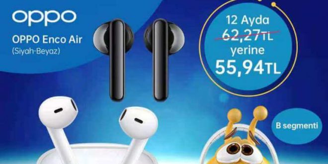 OPPO A74 ve OPPO Enco Air Fırsat Garajı Kampanyasında İndirimli Fiyatlarıyla Turkcell Mağazalarında