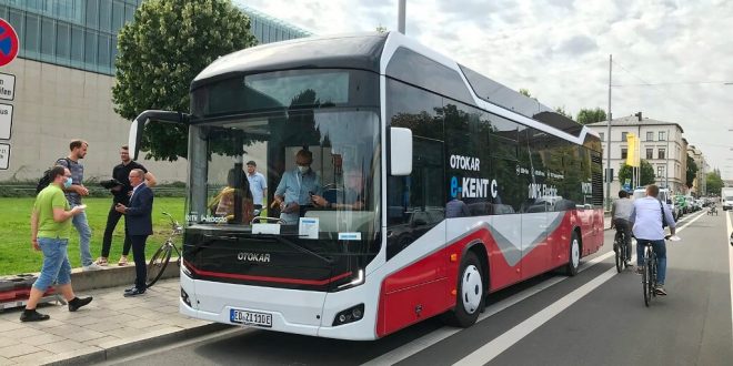 Otokar’ın elektrikli otobüsü Münih’te