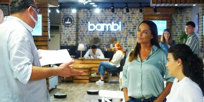 Bambi Yatak alana robot süpürge hediye