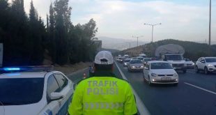 İzmir'de drone ile trafik denetiminde 65 sürücüye ceza kesildi