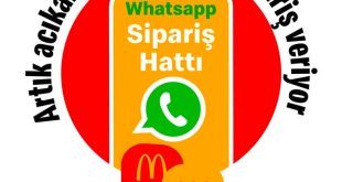 McDonald’s İştah Hattı ile Whatsapp’tan sipariş başladı