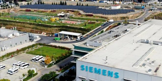 Siemens Türkiye, Gebze'deki üretim üssüne güneş enerjisi tesisi kurdu