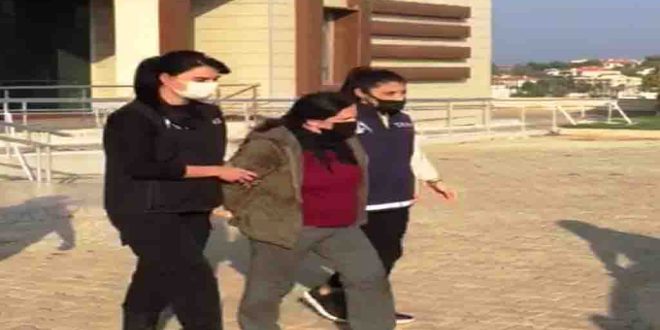 Terör örgütü üyesi olmak suçundan hapis cezası bulunan kadın İzmir'de yakalandı