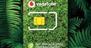 VODAFONE, EKO-SİM KARTLARLA YÜZLERCE TON PLASTİKTEN TASARRUF SAĞLAYACAK