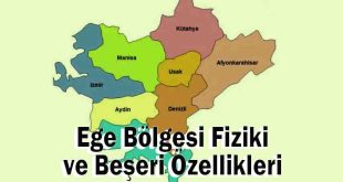 Ege Bölgesi Fiziki ve Beşeri Özellikleri