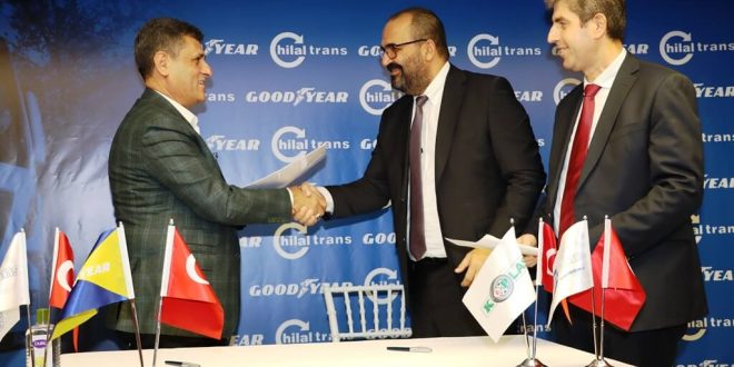 Hilal Trans, Goodyear’ın filolar için en yeni çözümü Drive Over Reader’ı seçti