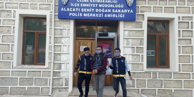 İzmir'de av tüfeğiyle eşini yaralayıp bir kişiyi öldüren şüpheli gözaltına alındı