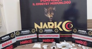 Manisa Şehzadeler ilçesinde uyuşturucu operasyonunda 4 kişi tutuklandı