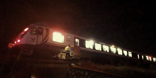 Aydın'nın Nazilli İlçesinde trenin çarptığı kişi hayatını kaybetti