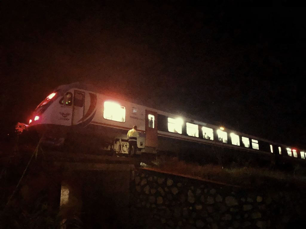Aydın'nın Nazilli İlçesinde trenin çarptığı kişi hayatını kaybetti