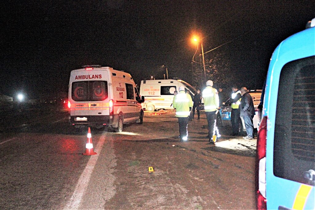 İzmir Ödemiş'te kamyonetin çarptığı kişi öldü