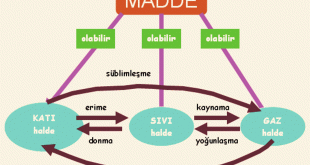 Maddelerin hal değiştirmesi sırasında hangi özellikleri değişir