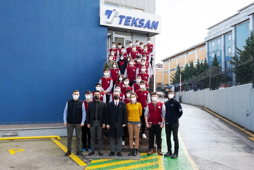 Teksan Teknoloji Sınıfı Öğrencileri geleceğe emin ellerde hazırlanıyor