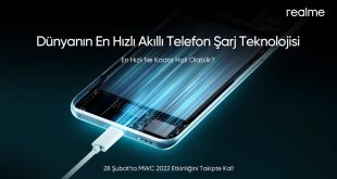 realme En Hızlı Şarj Teknolojisiyle Geliyor