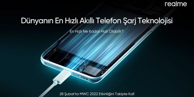 realme En Hızlı Şarj Teknolojisiyle Geliyor