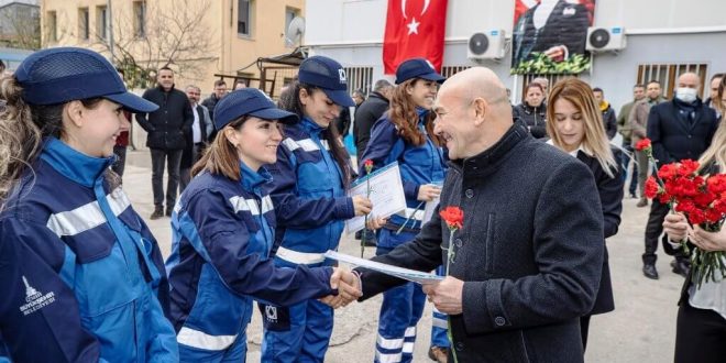 İzmir’in altyapısı kadın emeği ile örülecek