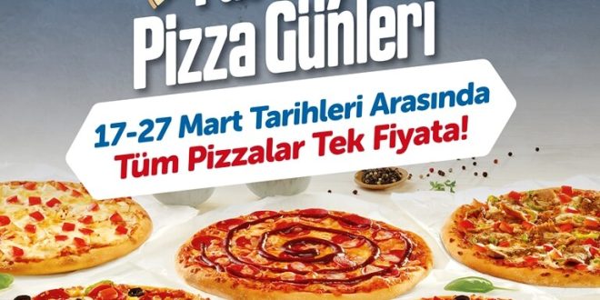 Pizzaya doymanın tam zamanı Domino’s Türkiye Pizza Günleri başladı!